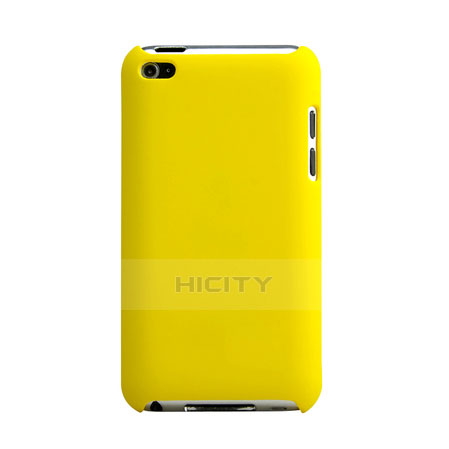 Cover Plastica Rigida Opaca per Apple iPod Touch 4 Giallo