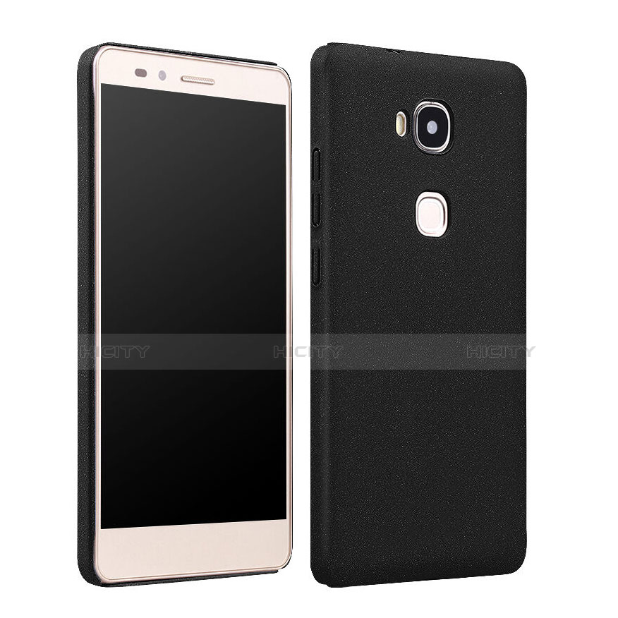 Cover Plastica Rigida Opaca per Huawei Honor 5X Nero