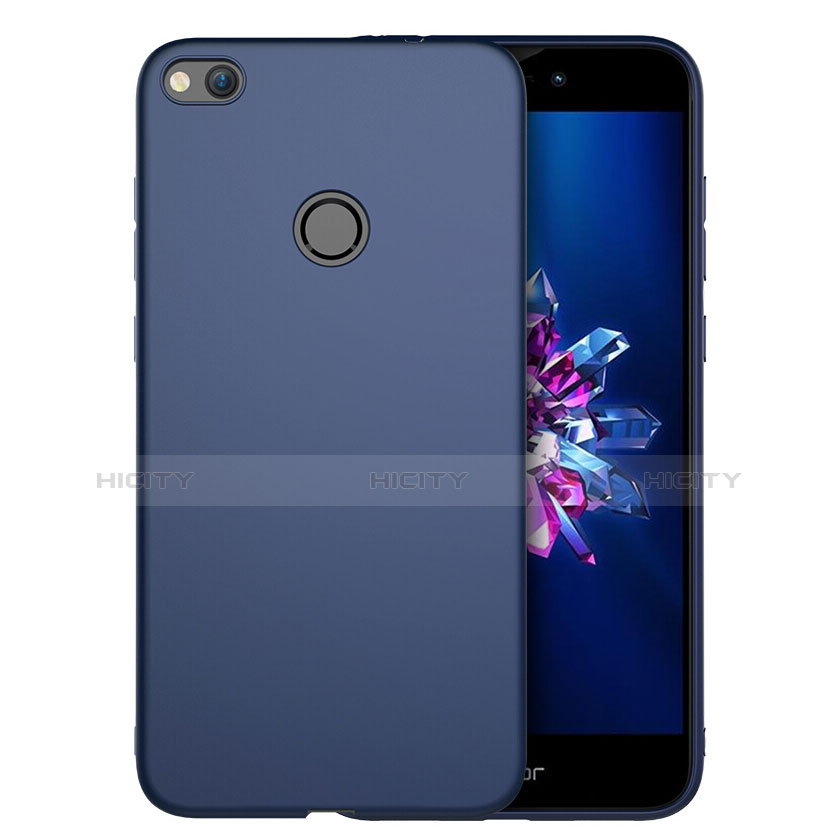 Cover Plastica Rigida Opaca per Huawei Honor 8 Lite Blu