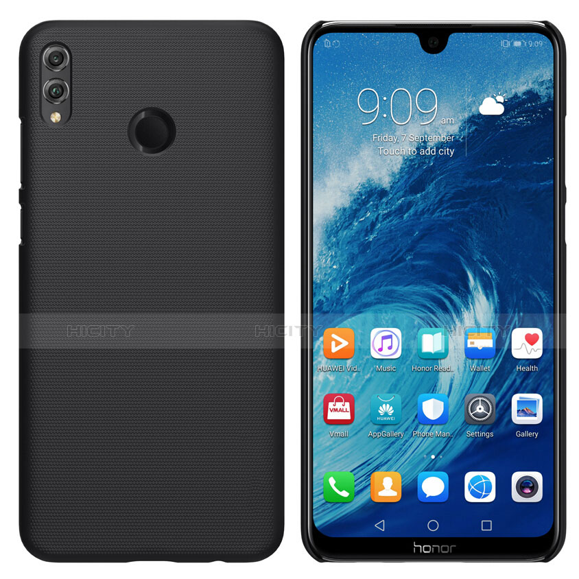 Cover Plastica Rigida Opaca per Huawei Honor 8X Max Nero