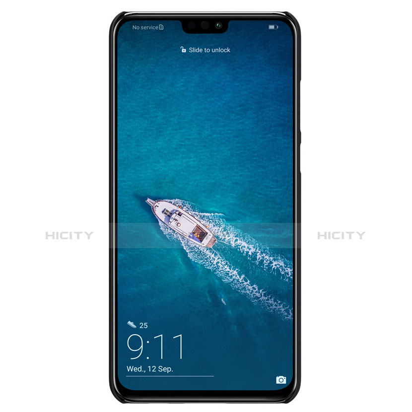 Cover Plastica Rigida Opaca per Huawei Honor 8X Nero