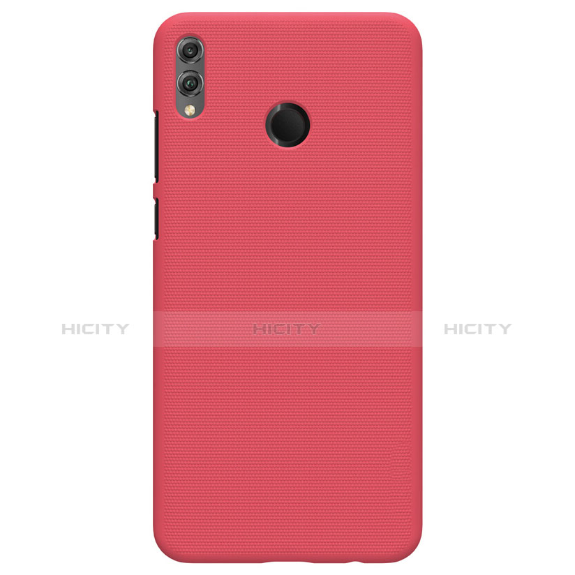 Cover Plastica Rigida Opaca per Huawei Honor 8X Rosso