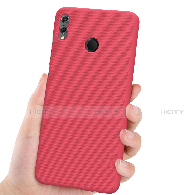 Cover Plastica Rigida Opaca per Huawei Honor V10 Lite Rosso