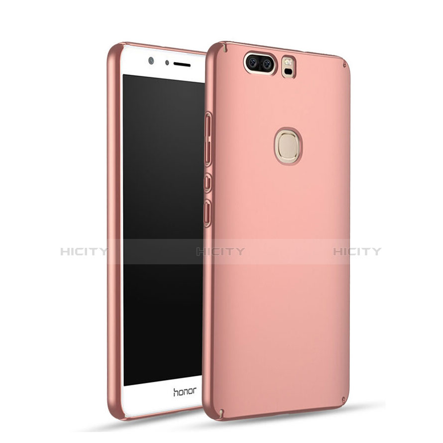 Cover Plastica Rigida Opaca per Huawei Honor V8 Oro Rosa