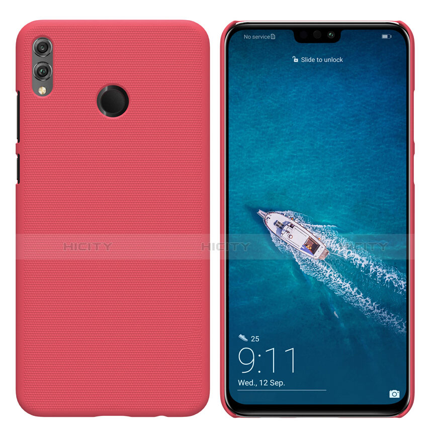 Cover Plastica Rigida Opaca per Huawei Honor View 10 Lite Rosso