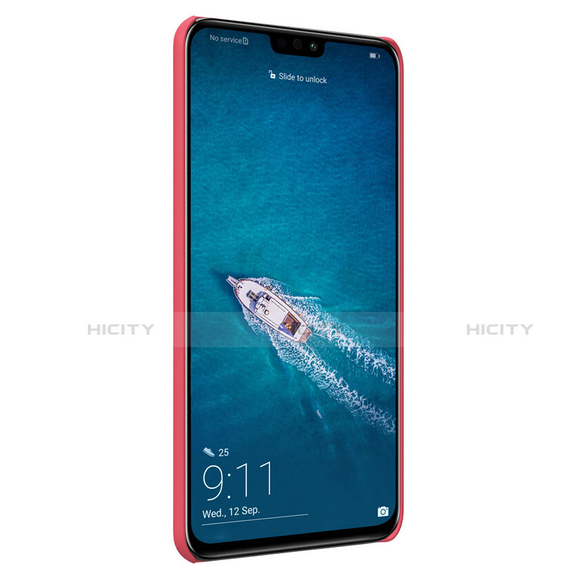 Cover Plastica Rigida Opaca per Huawei Honor View 10 Lite Rosso