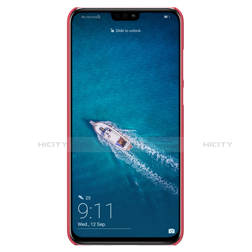 Cover Plastica Rigida Opaca per Huawei Honor View 10 Lite Rosso