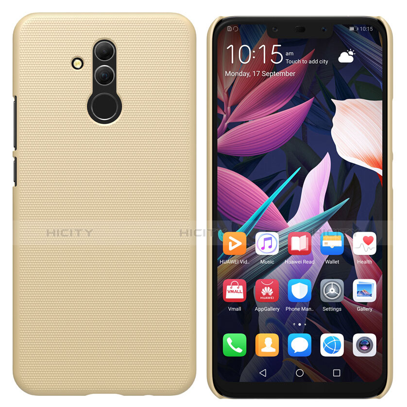 Cover Plastica Rigida Opaca per Huawei Maimang 7 Oro