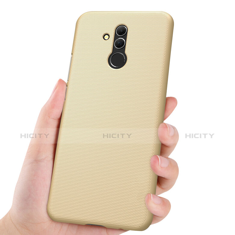 Cover Plastica Rigida Opaca per Huawei Mate 20 Lite Oro