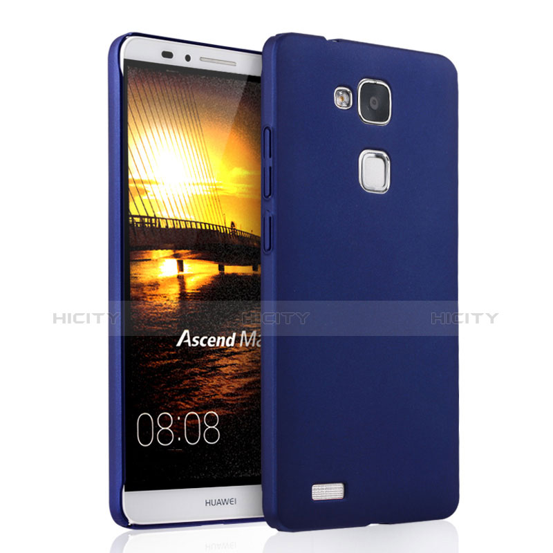 Cover Plastica Rigida Opaca per Huawei Mate 7 Blu