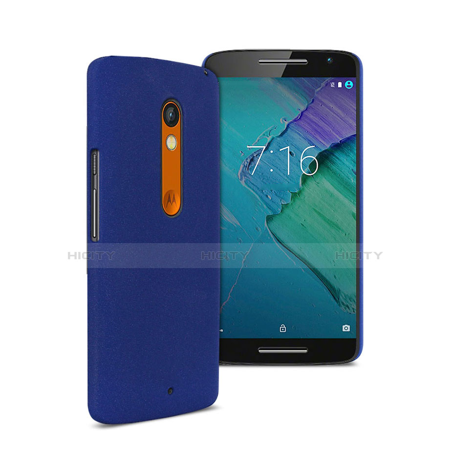 Cover Plastica Rigida Opaca per Motorola Moto X Play Blu