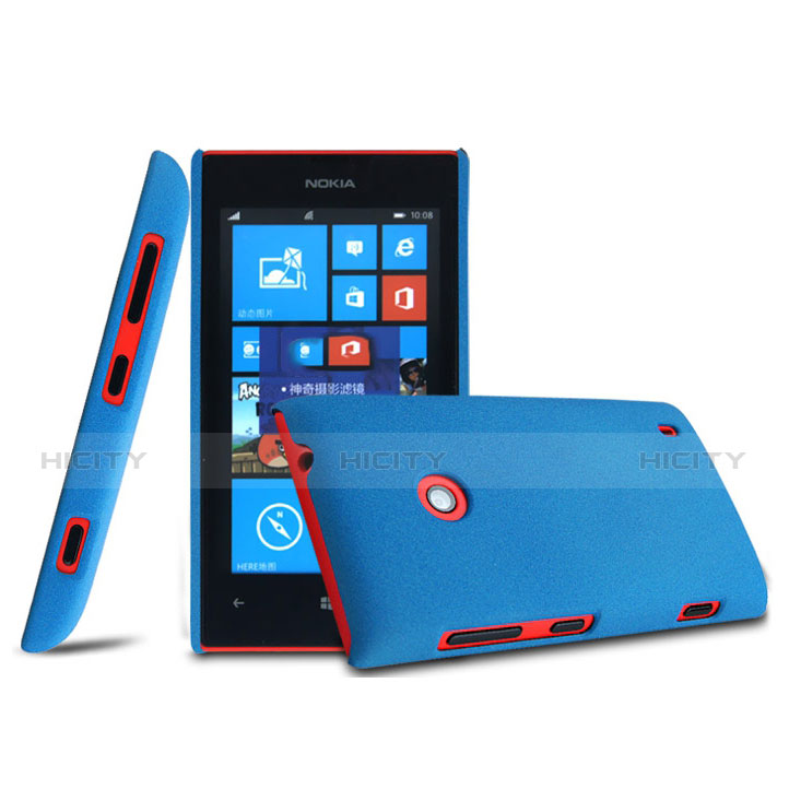 Cover Plastica Rigida Opaca per Nokia Lumia 525 Blu