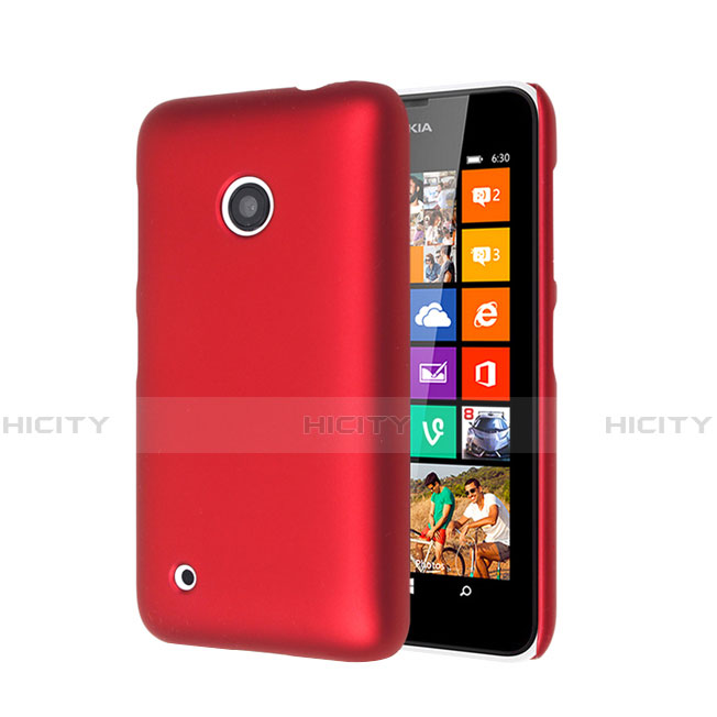 Cover Plastica Rigida Opaca per Nokia Lumia 530 Rosso