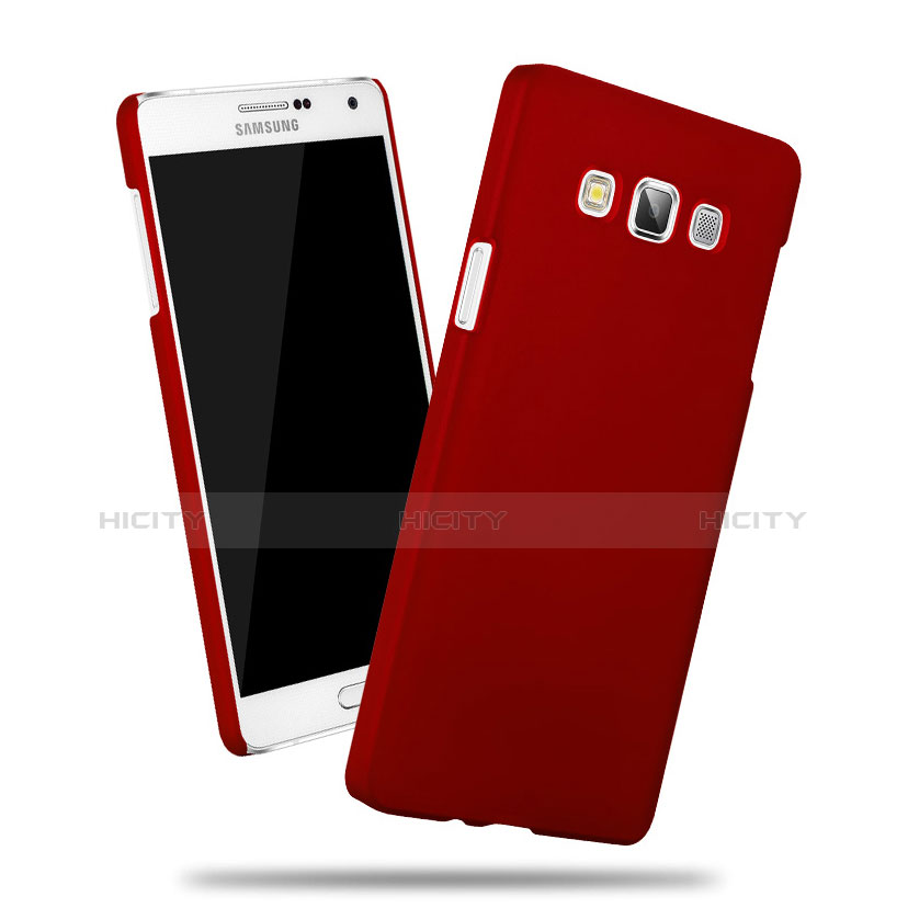 Cover Plastica Rigida Opaca per Samsung Galaxy A3 SM-300F Rosso