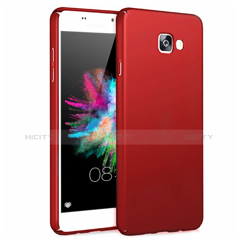 Cover Plastica Rigida Opaca per Samsung Galaxy A5 (2017) Duos Rosso