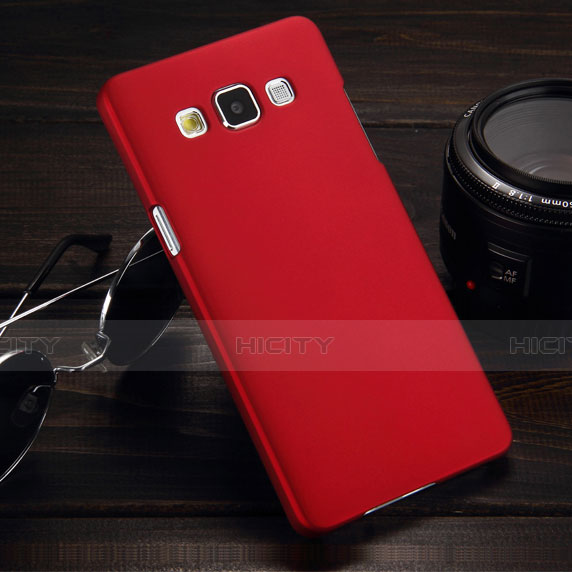 Cover Plastica Rigida Opaca per Samsung Galaxy A5 Duos SM-500F Rosso