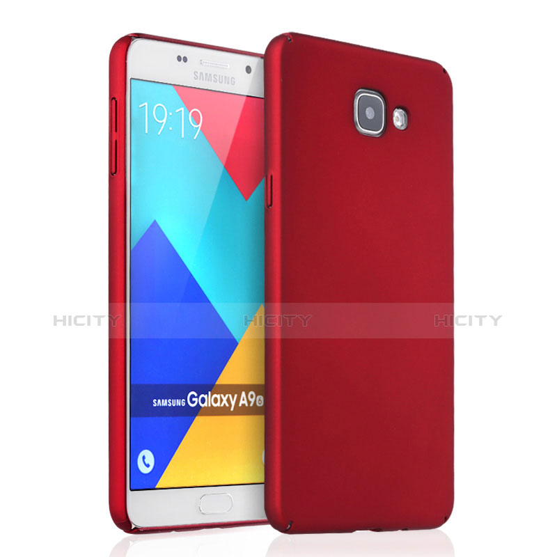 Cover Plastica Rigida Opaca per Samsung Galaxy A9 (2016) A9000 Rosso