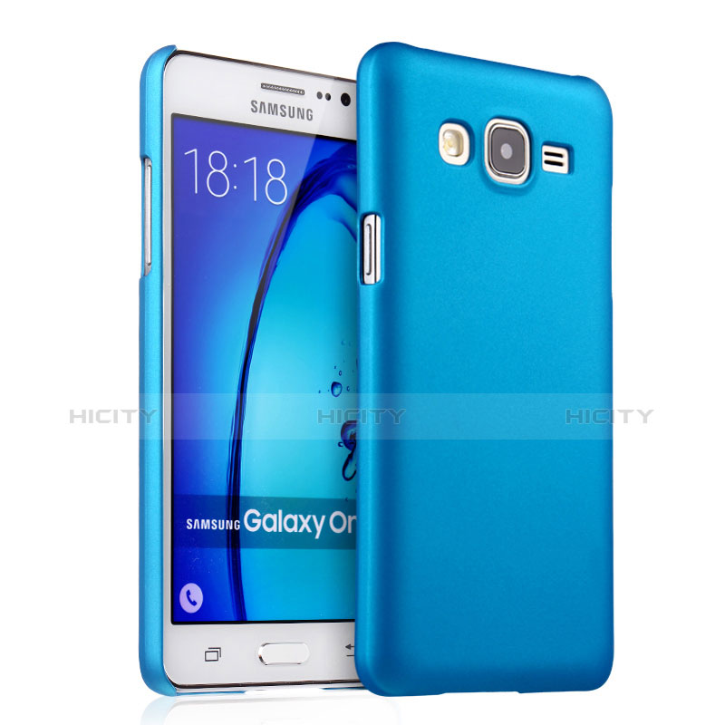 Cover Plastica Rigida Opaca per Samsung Galaxy On5 G550FY Cielo Blu