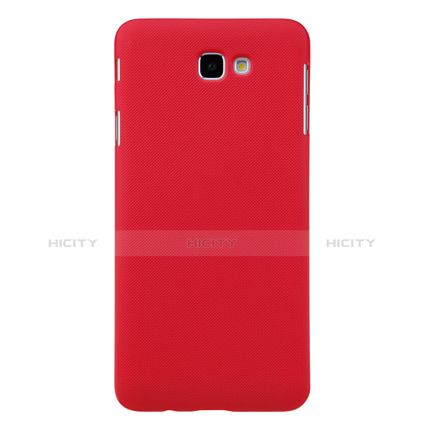 Cover Plastica Rigida Opaca per Samsung Galaxy On7 (2016) G6100 Rosso