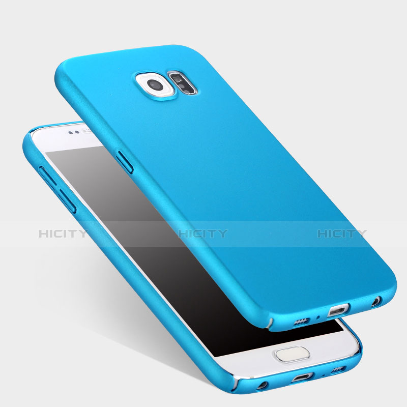 Cover Plastica Rigida Opaca per Samsung Galaxy S6 SM-G920 Cielo Blu