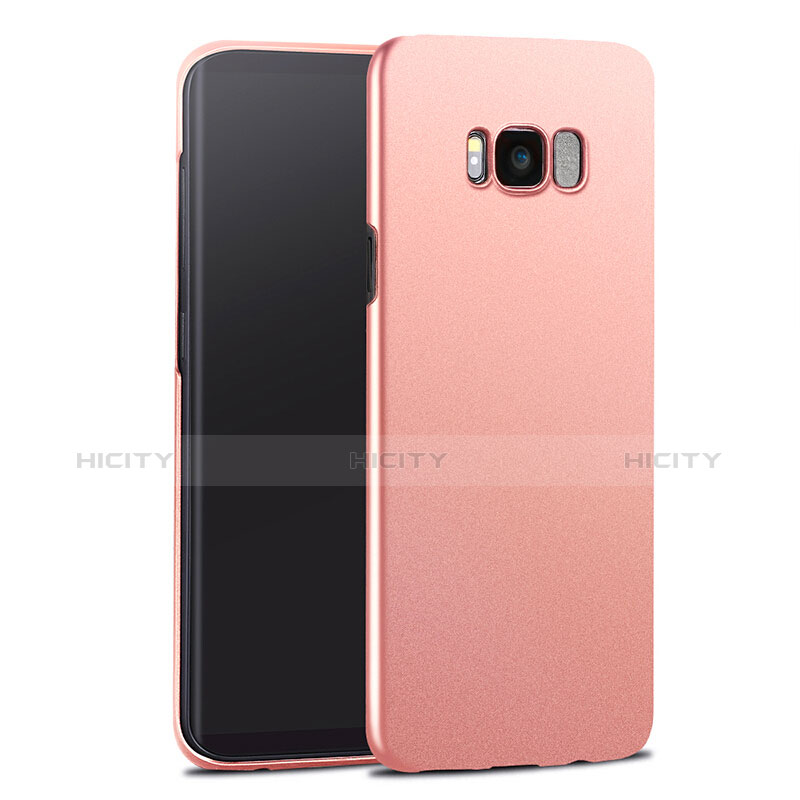 Cover Plastica Rigida Opaca per Samsung Galaxy S8 Oro Rosa