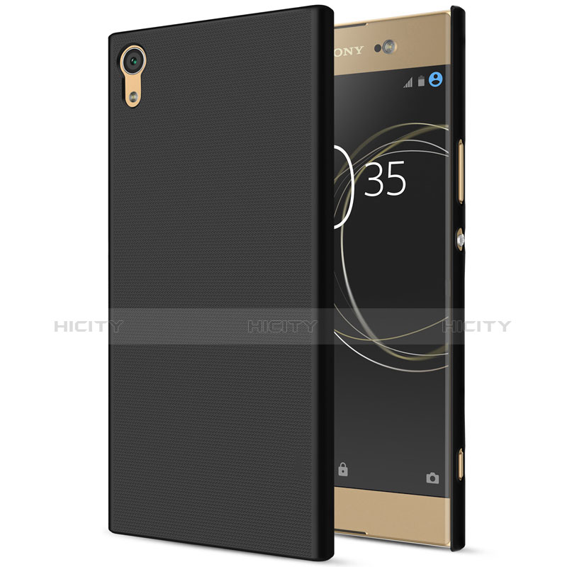 Cover Plastica Rigida Opaca per Sony Xperia XA1 Ultra Nero