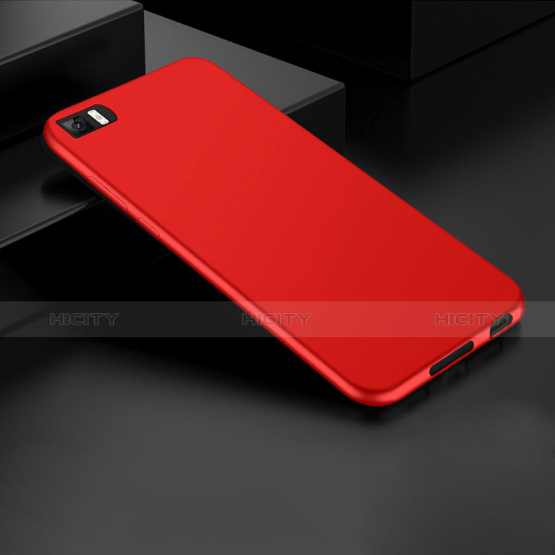 Cover Plastica Rigida Opaca per Xiaomi Mi 3 Rosso