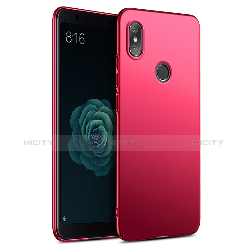 Cover Plastica Rigida Opaca per Xiaomi Mi 6X Rosso