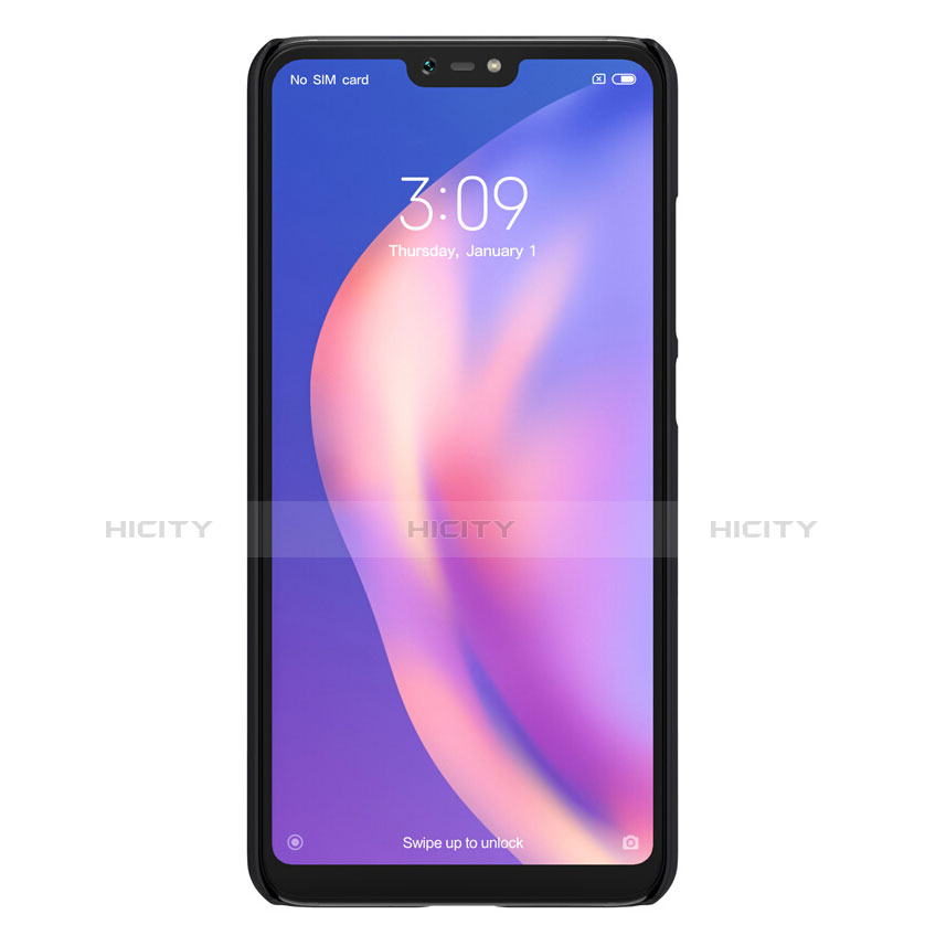 Cover Plastica Rigida Opaca per Xiaomi Mi 8 Lite Nero