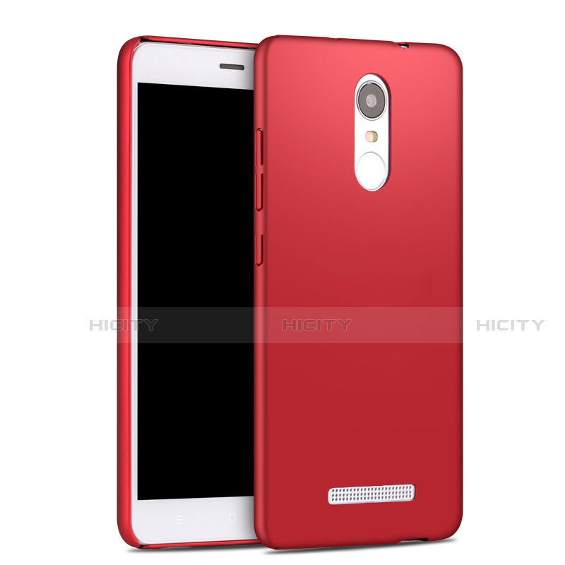 Cover Plastica Rigida Opaca per Xiaomi Redmi Note 3 Pro Rosso