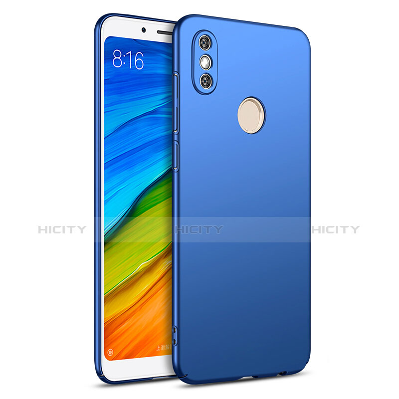 Cover Plastica Rigida Opaca per Xiaomi Redmi Note 5 AI Dual Camera Blu