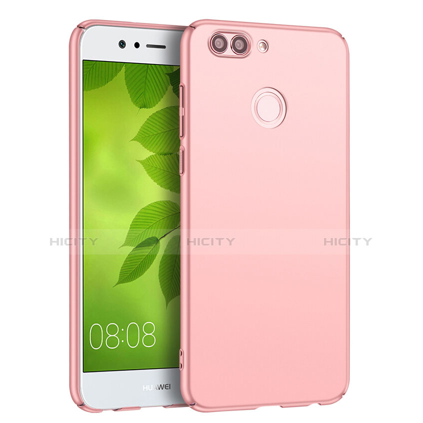 Cover Plastica Rigida Opaca Q02 per Huawei Nova 2 Oro Rosa