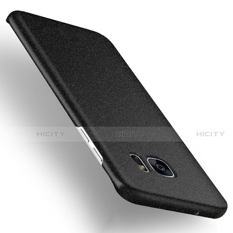 Cover Plastica Rigida Opaca Q02 per Samsung Galaxy S7 Edge G935F Nero