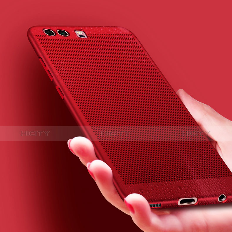 Cover Plastica Rigida Perforato per Huawei Honor 9 Premium Rosso