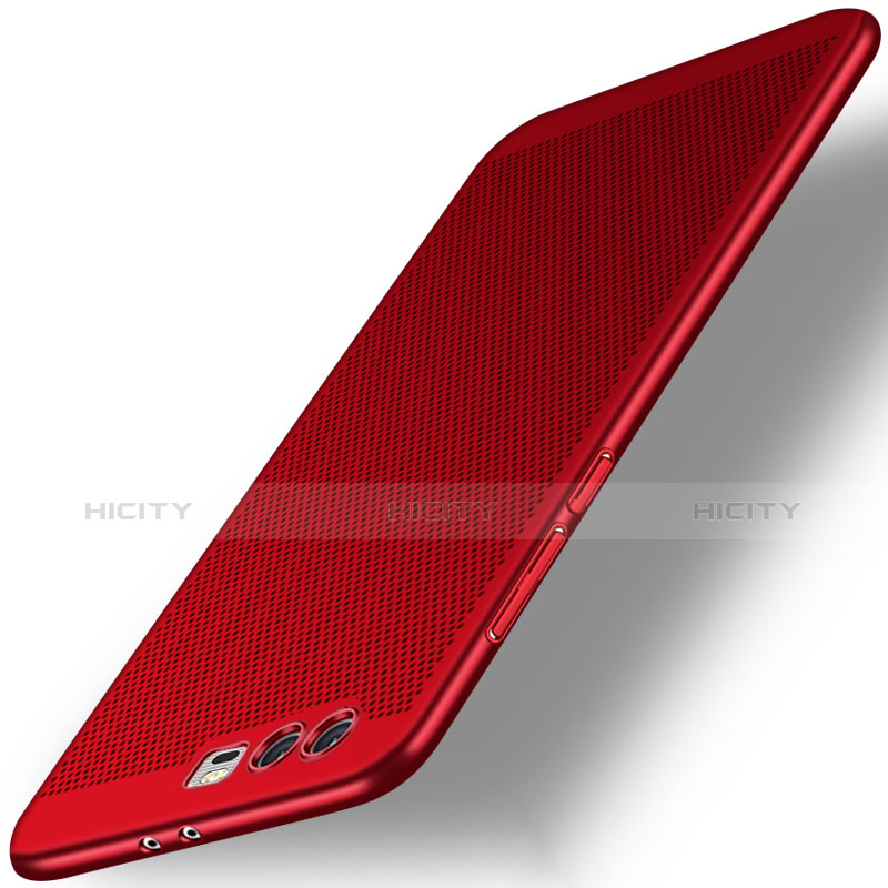 Cover Plastica Rigida Perforato per Huawei Honor 9 Rosso