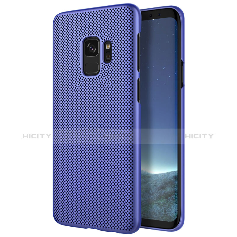 Cover Plastica Rigida Perforato per Samsung Galaxy S9 Blu