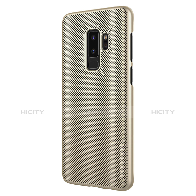 Cover Plastica Rigida Perforato per Samsung Galaxy S9 Plus Oro