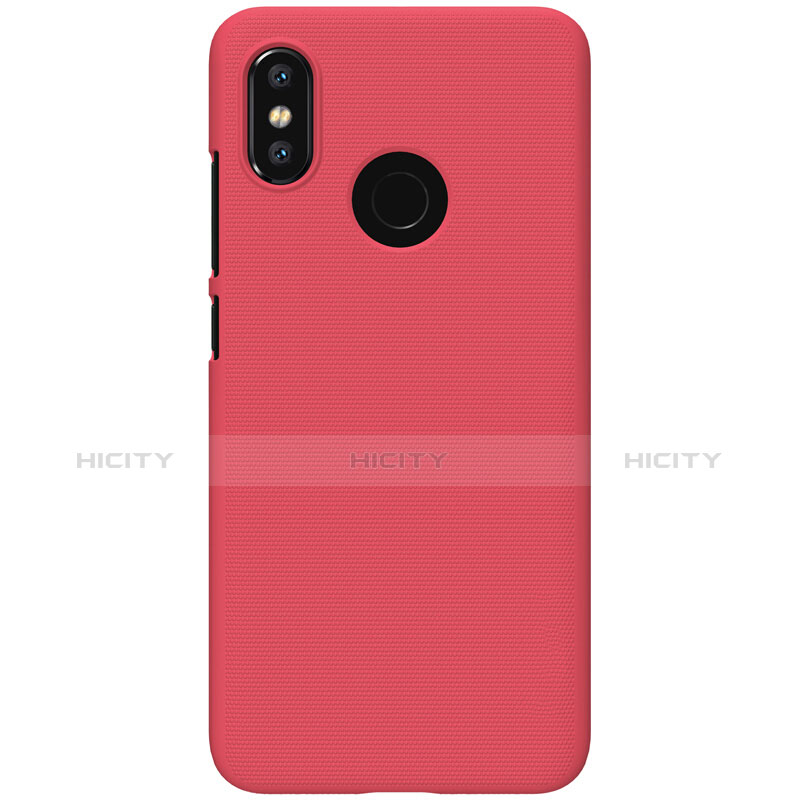 Cover Plastica Rigida Perforato per Xiaomi Mi 8 Rosso