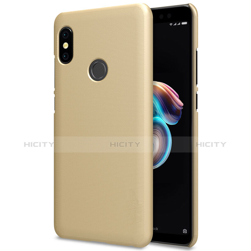 Cover Plastica Rigida Perforato per Xiaomi Redmi Note 5 Oro