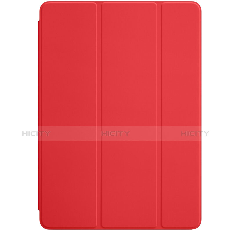 Cover Portafoglio In Pelle con Supporto L01 per Apple New iPad 9.7 (2017) Rosso