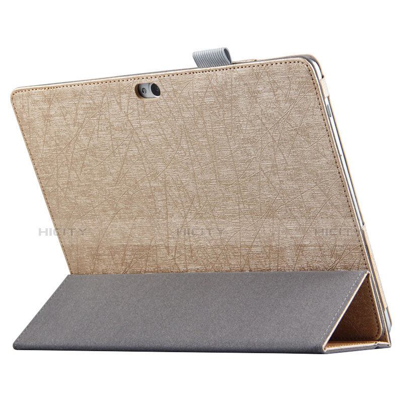 Cover Portafoglio In Pelle con Supporto L01 per Huawei MediaPad M2 10.0 M2-A01 M2-A01W M2-A01L Oro