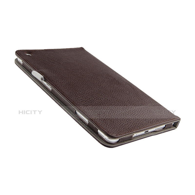 Cover Portafoglio In Pelle con Supporto L02 per Huawei MediaPad M3 Lite 8.0 CPN-W09 CPN-AL00 Marrone