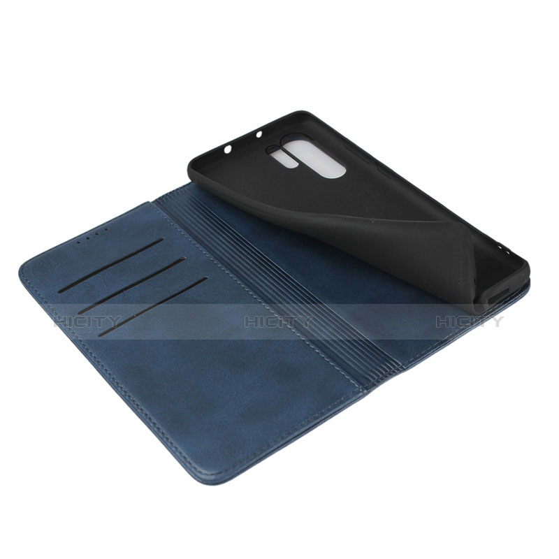 Cover Portafoglio In Pelle con Supporto L02 per Huawei P30 Pro New Edition Blu