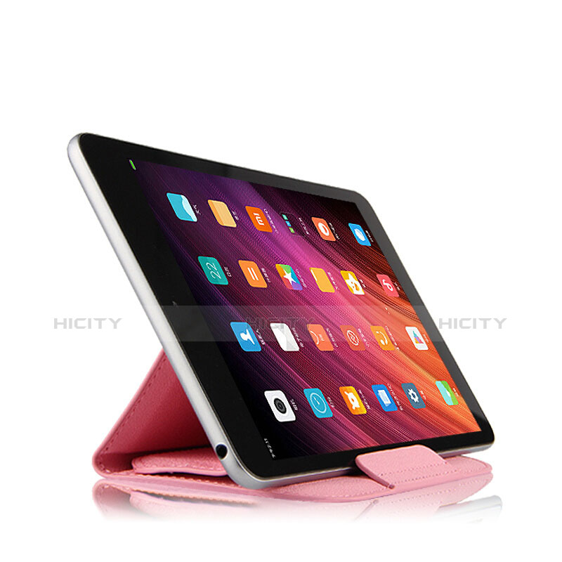 Cover Portafoglio In Pelle con Supporto L06 per Huawei MediaPad M5 8.4 SHT-AL09 SHT-W09 Rosa