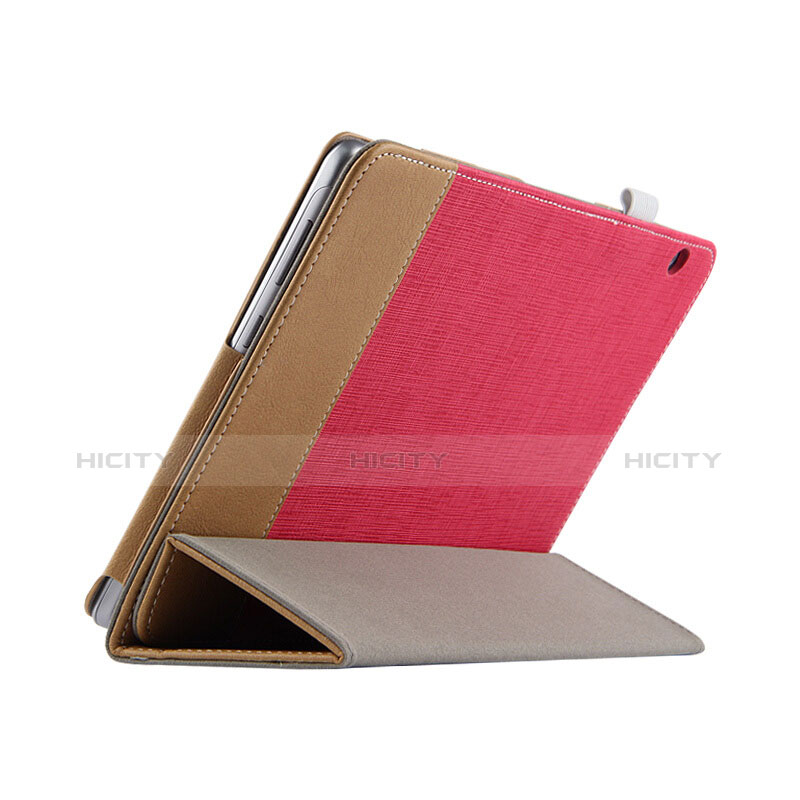 Cover Portafoglio In Pelle con Supporto L06 per Huawei MediaPad T3 10 AGS-L09 AGS-W09 Rosso