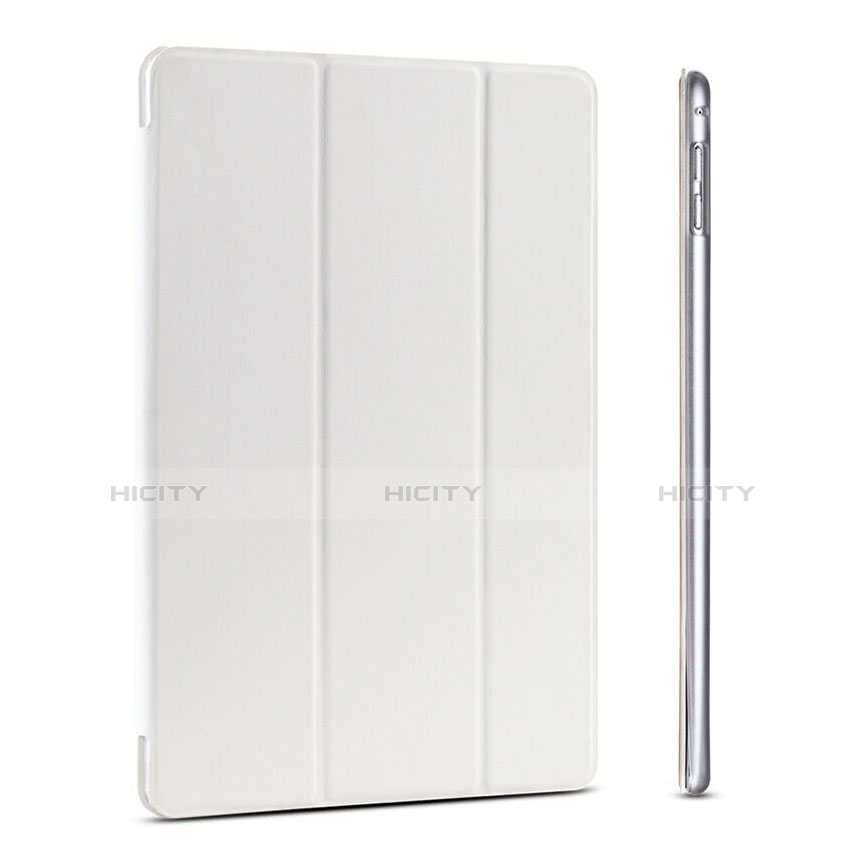 Cover Portafoglio In Pelle con Supporto per Apple iPad Air 2 Bianco