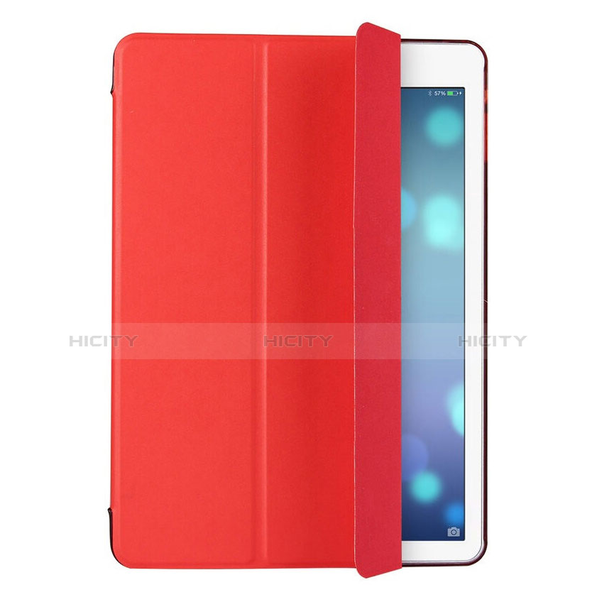 Cover Portafoglio In Pelle con Supporto per Apple iPad Air Rosso