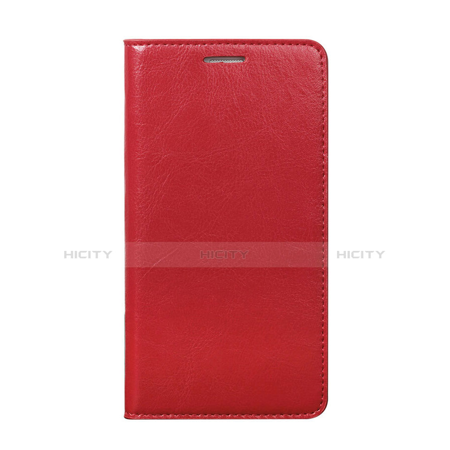 Cover Portafoglio In Pelle con Supporto per Huawei GR5 Rosso