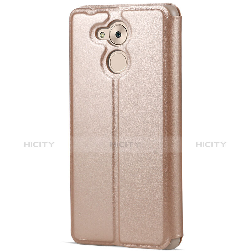 Cover Portafoglio In Pelle con Supporto per Huawei Honor V9 Play Oro