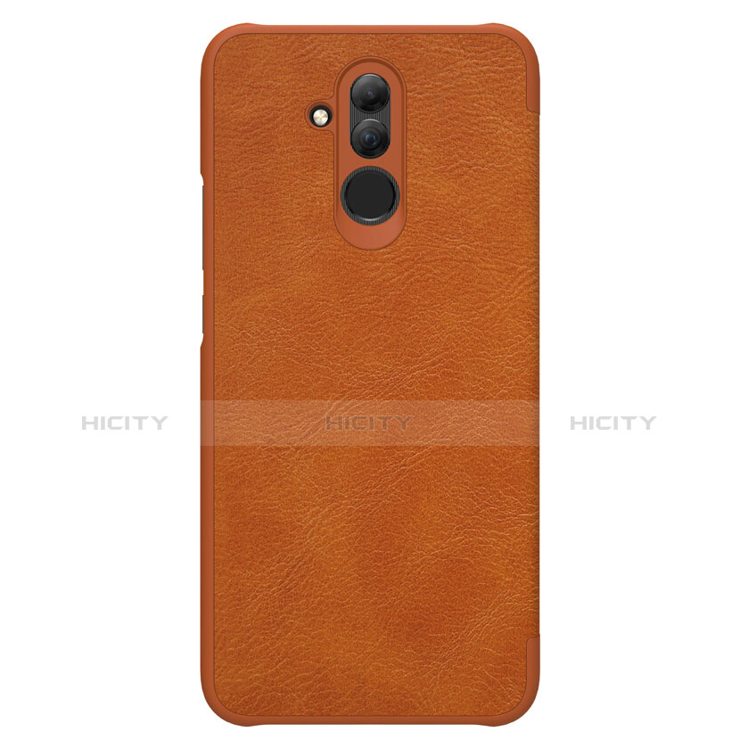 Cover Portafoglio In Pelle con Supporto per Huawei Maimang 7 Marrone